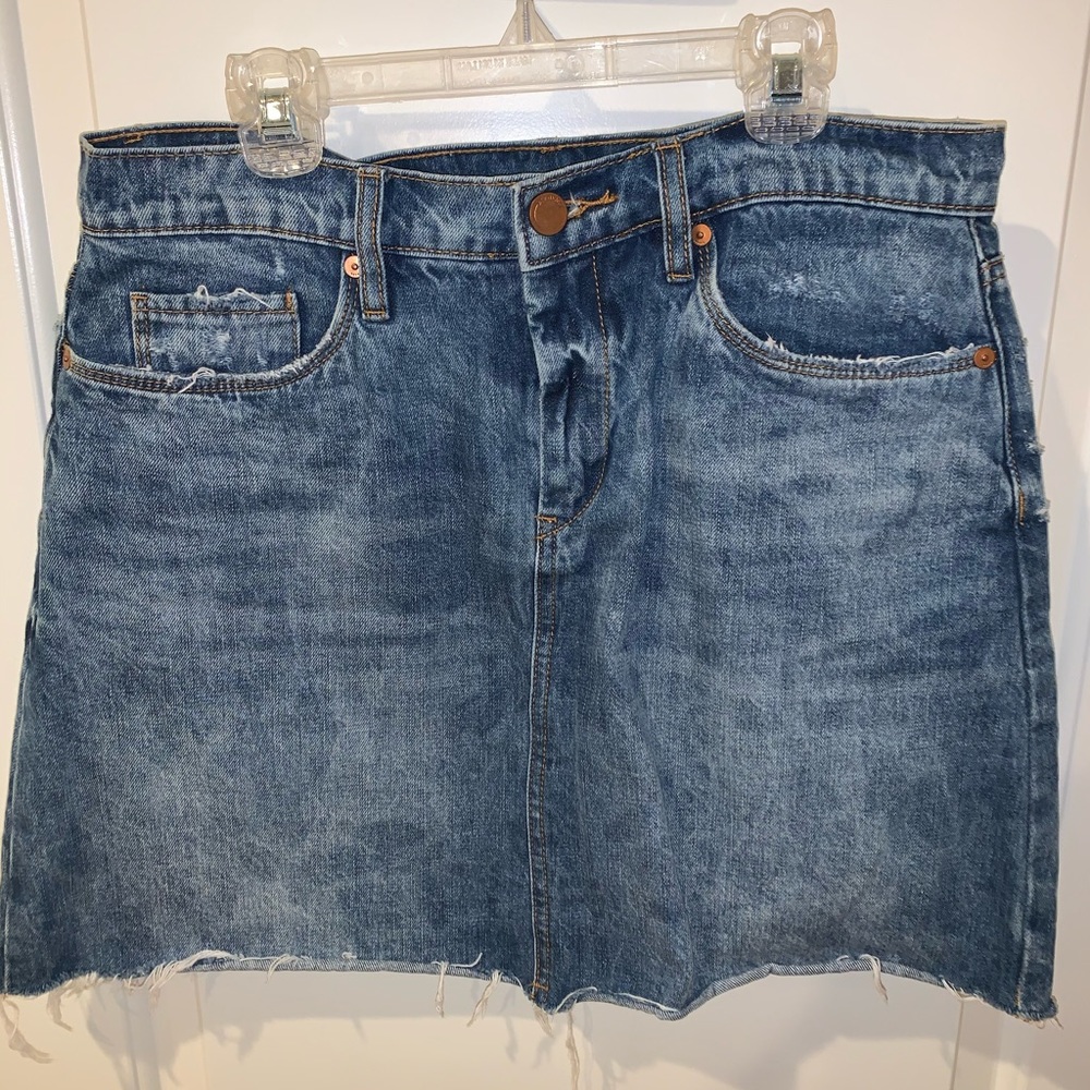 jean skirt